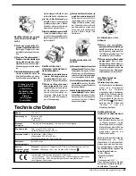 Preview for 27 page of Indesit WD105T Instructions For Installation And Use Manual