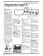 Preview for 34 page of Indesit WD105T Instructions For Installation And Use Manual