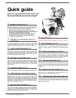 Preview for 2 page of Indesit WDE 12 Instructions For Installation And Use Manual