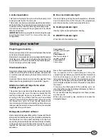 Preview for 4 page of Indesit WG1285WG Instructions For Installation And Use Manual