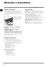 Preview for 20 page of Indesit WI 105 Instructions For Use Manual