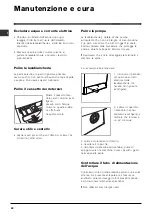 Preview for 22 page of Indesit WI 105 Instructions For Use Manual