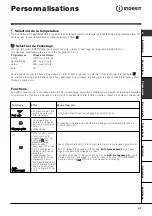 Preview for 31 page of Indesit WI 105 Instructions For Use Manual