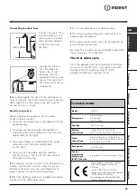 Предварительный просмотр 15 страницы Indesit WI 60 X Instructions For Use Manual