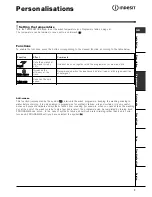 Предварительный просмотр 7 страницы Indesit WI142 User Manual