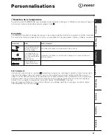 Предварительный просмотр 31 страницы Indesit WI142 User Manual