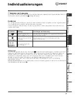 Предварительный просмотр 43 страницы Indesit WI142 User Manual