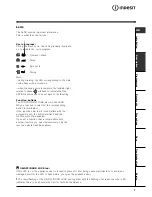 Preview for 7 page of Indesit WIDL 102 Instructions For Use Manual