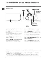 Preview for 16 page of Indesit WIDXL 106 Instructions For Use Manual