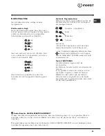 Preview for 53 page of Indesit WIDXL 106 Instructions For Use Manual