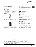 Preview for 65 page of Indesit WIDXL 106 Instructions For Use Manual