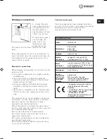 Preview for 3 page of Indesit WIDXXL 146 Instruction Booklet