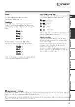 Preview for 29 page of Indesit WIL 125 X Instructions For Use Manual