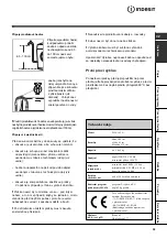 Preview for 39 page of Indesit WIL 145 X Instructions For Use Manual