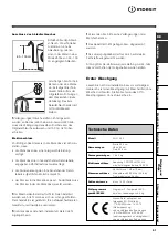 Preview for 51 page of Indesit WIL 145 X Instructions For Use Manual