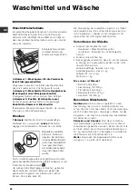 Preview for 56 page of Indesit WIL 145 X Instructions For Use Manual