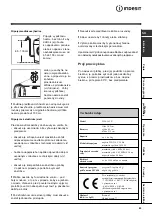 Preview for 63 page of Indesit WIL 145 X Instructions For Use Manual