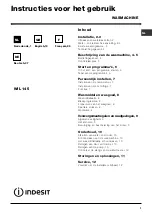 Preview for 1 page of Indesit WIL 145 Instructions For Use Manual