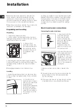 Preview for 14 page of Indesit WIL 145 Instructions For Use Manual