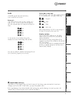 Preview for 7 page of Indesit WIL 153 Instructions For Use Manual