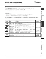 Preview for 9 page of Indesit WIL 153 Instructions For Use Manual