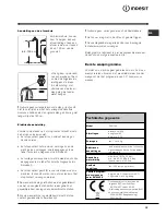 Предварительный просмотр 15 страницы Indesit WIN 122 Instructions For Use Manual