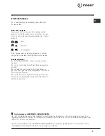 Preview for 17 page of Indesit WIN 122 Instructions For Use Manual