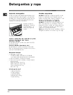 Preview for 32 page of Indesit WIN 122 Instructions For Use Manual