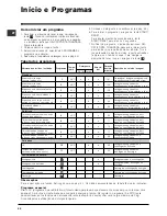 Preview for 42 page of Indesit WIN 122 Instructions For Use Manual