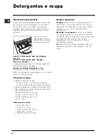 Preview for 44 page of Indesit WIN 122 Instructions For Use Manual