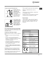 Предварительный просмотр 15 страницы Indesit WIN 500 Instructions For Use Manual