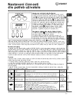 Предварительный просмотр 31 страницы Indesit WISE 107 Instructions For Use Manual