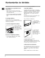 Preview for 58 page of Indesit WISE 127 X Instructions For Use Manual