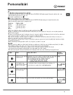 Предварительный просмотр 19 страницы Indesit WITL 1001 Instructions For Use Manual