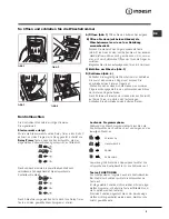 Предварительный просмотр 5 страницы Indesit WITL 105 Instructions For Use Manual