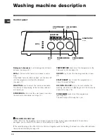 Предварительный просмотр 16 страницы Indesit WITL 105 Instructions For Use Manual