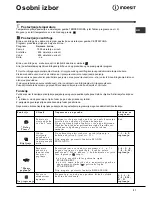 Предварительный просмотр 31 страницы Indesit WITL 105 Instructions For Use Manual