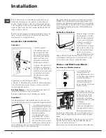 Предварительный просмотр 2 страницы Indesit WITL 1051 Instructions For Use Manual