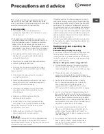 Preview for 5 page of Indesit WITL 1061 Instructions For Use Manual