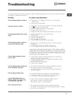 Preview for 11 page of Indesit WITL 1061 Instructions For Use Manual