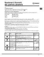 Preview for 57 page of Indesit WITL 1061 Instructions For Use Manual