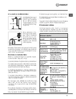 Предварительный просмотр 39 страницы Indesit WITL 125 Instructions For Use Manual