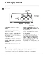 Предварительный просмотр 42 страницы Indesit WITL 125 Instructions For Use Manual