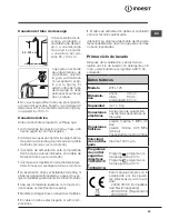 Предварительный просмотр 63 страницы Indesit WITL 125 Instructions For Use Manual