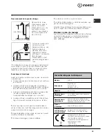 Предварительный просмотр 15 страницы Indesit WITL 6 Instructions For Use Manual