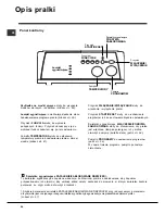 Предварительный просмотр 64 страницы Indesit WITL 6 Instructions For Use Manual