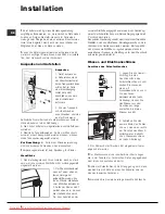 Preview for 2 page of Indesit WITP 102 Instruction Manual