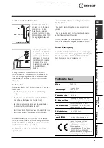 Preview for 27 page of Indesit WIXL 105 Instructions For Use Manual