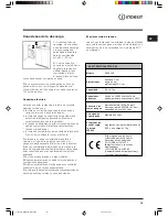 Preview for 15 page of Indesit WIXXL 86 Instruction Booklet