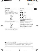 Preview for 17 page of Indesit WIXXL 86 Instruction Booklet